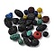 Cinnabar Beads, Carved Lacquerware, Mixed Color, Mixed Shapes, 8~16x10~23x6~12.5mm, Hole: 1.6~4.5mm