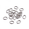 Tarnish Resistant 304 Stainless Steel Jump Rings, Open Jump Rings, Oval, Stainless Steel Color, 22 Gauge, 4.5x3.5x0.6mm, Inner Diameter: 3x2mm