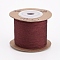 Nylon Cords, String Threads Cords, Round, Brown, 1.5mm, about 27.34 yards(25m)/roll
