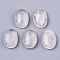 Natural Rose Quartz Cabochons, Oval, 8x6x2~3mm