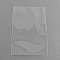 OPP Cellophane Bags, Rectangle, Clear, 12x8cm, Unilateral Thickness: 0.035mm