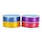 Korean Round Crystal Elastic Stretch Thread, for Bracelets Gemstone Jewelry Making Beading Craft, Mixed Color, 0.7mm, about 76.55 Yards(70m)/Roll