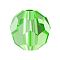 Preciosa® Crystal Beads, Czech Crystal, 451 19 602 Round, 50520 Peridot, 4mm, Hole: 1mm