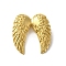 PVD Vacuum Plating 304 Stainless Steel Pendants, Wing Charm, Golden, 28x27x9mm, Hole: 8x3mm