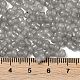 Стеклянные бусины прозрачных цветов SEED-R001-01L-4
