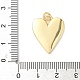 Подвески из латуни из натуральных ракушек KK-L239-049G-01-3