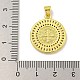 Стойки обшивки латунь микро проложить Циркон подвеску KK-C074-35G-3