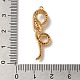 Подвески из латуни и стекла KK-C026-100G-3
