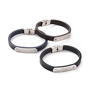 Браслет из микрофибры BJEW-P275-17P
