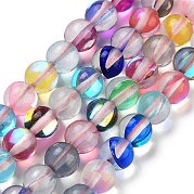Прозрачные стеклянные бусины GLAA-B022-6mm-11