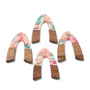 Подвески из смолы и ореха FIND-R051-11B