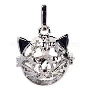 Подвески для котят из латуни KK-S751-003P