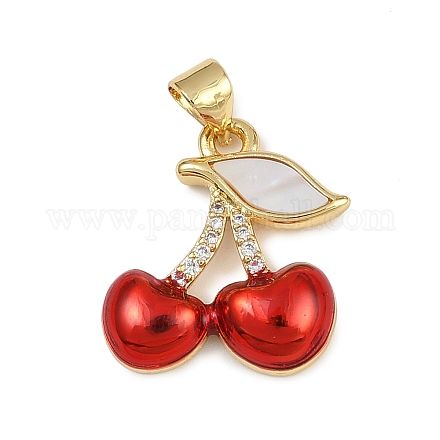 Латунные микро проложить кубического циркония подвески KK-D376-03G-1