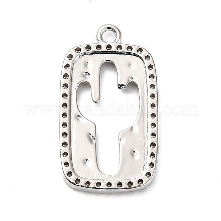 Латунные микро проложить кубического циркония подвески KK-L229-059P-1