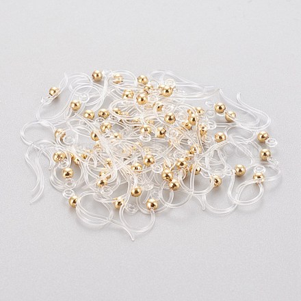 Крючки для серег из экологически чистого пластика STAS-K203-03G-1