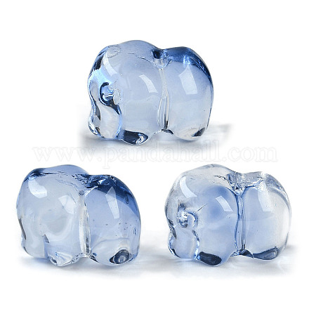 Окрашенные бусины из стекла GLAA-Z007-04B-1