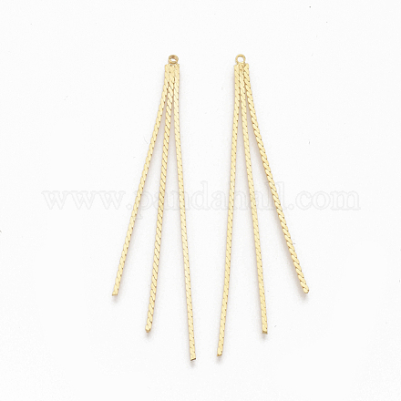 Латунная цепочка кисточка большие подвески X-KK-Q762-002G-NF-1