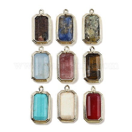 Природные и синтетические Gemstone подвески G-U019-04G-1