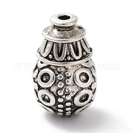 Тибетский сплава типа 3 отверстие гуру шарики TIBEB-M030-01AS-1