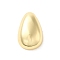 Brass Pendants, Teardrop, Cadmium Free & Lead Free, Real 18K Gold Plated, 25x16.5x8mm, Hole: 3x2mm