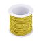Elastic Cord, Yellow, 1mm, about 22.96 yards(21m)/roll
