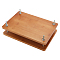 Wood Book Binding Press, Bookbinding Supplies for Book Lover, Goldenrod, 295x200x12.5mm