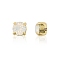 Preciosa® MAXIMA Crystal in Sew-On Cup, Czech Crystal, 719 35 012 Chaton(Round), Golden, 01000 White Opal, SS12(3~3.2mm)