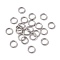Non-Tarnish 304 Stainless Steel Jump Rings, Open Jump Rings, Round, Stainless Steel Color, 10x1.5mm, Inner Diameter: 7.3mm