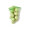 Dyed Synthetic Imperial Jasper Handmade Round Beaded Fruit Pendants, Grape Charms with 304 Stainless Steel Loops, Golden, Green Yellow, 39x23x23mm, Hole: 4mm