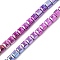 Electroplated Synthetic Non-magnetic Hematite Beads Strands, Faceted, Table Cut Cube Beads, Mixed Color, 4x4x4mm, Hole: 0.8mm, about 100~104pcs/strand, 15.75''(40cm)