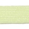 Synthetic Luminous Stone Beads Strands, Faceted, Barrel, Glow in the Dark, Light Green, 3x2mm, Hole: 0.6mm, about 156pcs/strand, 14.17 inch(36cm)