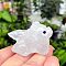 Natural Quartz Crystal Carved Figurines Statues for Home Desktop Decoration, Dragon, 40mm