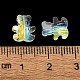 Гальванические стеклянные бусины EGLA-P059-01B-AB08-3