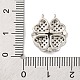 Латунные микро проложить кубического циркония подвески KK-U039-01P-3