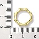 Стойки покрытие латунь Twister застежками KK-Z039-34G-4