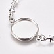 Изготовление браслета из нержавеющей стали 304 STAS-WH0014-25P-2