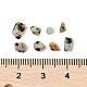 Pandahall натуральный далматинский яшмовый чип бусины G-M055-04-3