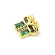 Латунные микро проложить кубического циркония подвески KK-Z101-02G-01-2
