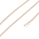 Круглая вощеная нить из полиэстера YC-D004-02E-SJ05-3
