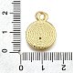 Стойки обшивки латунь микро проложить Циркон подвеску X-KK-K401-80G-3