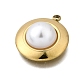 Подвески из пластикового жемчуга STAS-Q360-03E-G-2