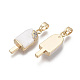 Латунные подвески с фианитами KK-N233-033-NF-2