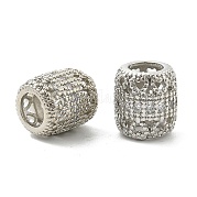 Латунные микро проложить Цирконий Европейский бисером KK-P297-05P-01