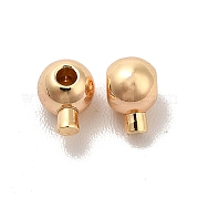 Зажимные бусины из латуни KK-Q773-05G