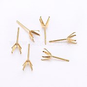Серьги-гвоздики из нержавеющей стали 304 STAS-O098-06G-04