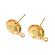 Фурнитура для сережек-гвоздиков из нержавеющей стали 304 STAS-S151-01G-C