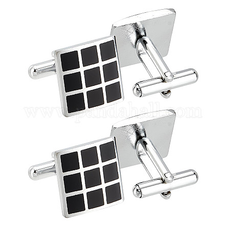 2 пара латунных запонок KK-CA0003-40-1