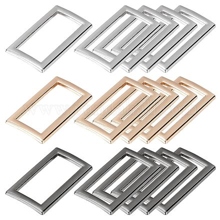 15 шт. пряжки из сплава 3 цветов DIY-GF0006-13B-1