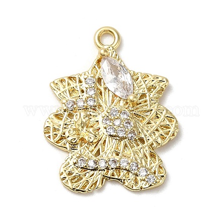 Стойки обшивки латунь кубического циркония подвески KK-M267-09G-1