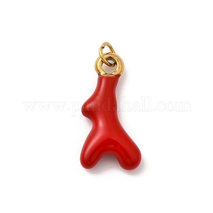 Подвески из нержавеющей стали 304 с эмалью STAS-B093-04G-02-1